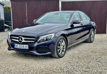 Mercedes Klasa C W205 Limuzyna 200 BlueTEC 136KM 2016 Mercedes-Benz Klasa C Avantgarde C200 136KM Full Led skory PDC Navi niski, zdjęcie 14