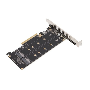 Karta adaptera NVME do PCIE X8 Dual 32 gb/s karta