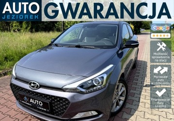 Hyundai i20 I Hatchback 5d Facelifting 1.2 DOHC 85KM 2015 Hyundai i20 1.2 Benzyna Ledy Czujniki Klimatronik Tempomat GWARANCJA 1.2