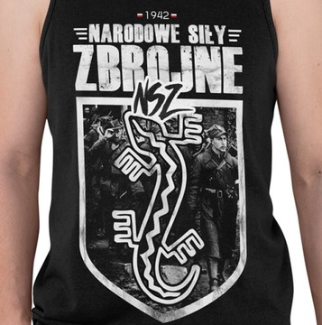 TANK TOP PATRIOTYCZNE NARODOWE SIŁY ZBROJNE