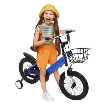 ПОДХОДИТ СИНИЙ ДЕТСКИЙ ВЕЛОСИПЕД 14 ДЮЙМОВ