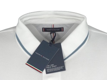 TOMMY HILFIGER polo męskie, białe, 4XLT