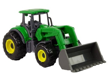 АВТОМОБИЛЬ, ТРАКТОР, МАЛЕНЬКИЙ ЗЕЛЕНЫЙ БУЛЛДЕР