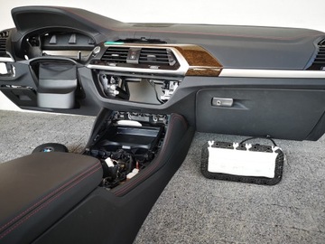 Панель консоли, кожа, подушка безопасности, BMW X3 G01 X4 G02