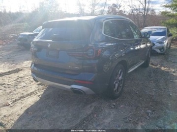 BMW X3 G01 2022 BMW X3 XDrive30i 2022, 2.0L R-4 252KM, 4x4, od ubezpieczalni 2.0 Benzyna, zdjęcie 3