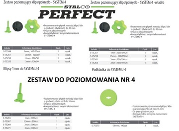Зажимы для системы выравнивания плитки NR4 1мм 300с