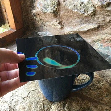 Фольга термохромная (термочувствительная) глянцевая А6