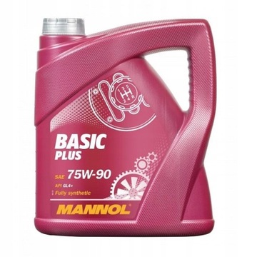 MANNOL BASIC PLUS 75W90 API GL4+ olej 4L