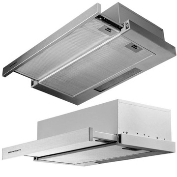 ТЕЛЕСКОПИЧЕСКАЯ КУХОННАЯ ВЫТЯЖКА ПОД ШКАФОМ 60см BERDSEN
