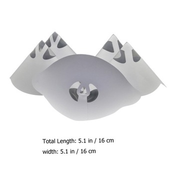 FILTR PAPIEROWY SIATKÓWKA DO FARBY BIAŁY 100 SZT