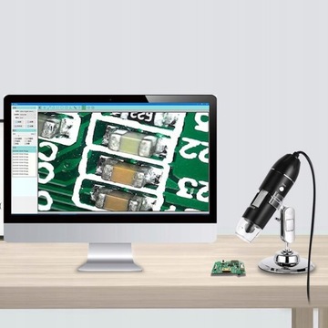 Cyfrowa kamera mikroskopowa 1600X 3 w 1 USB typu C
