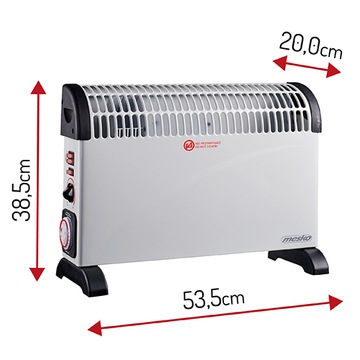 Конвектор с таймером и турбонаддувом.