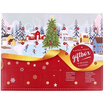 АДВЕНТ-КАЛЕНДАРЬ 24 РОСКОШНЫЕ АРОМАТИЧЕСКИЕ СВЕЧИ