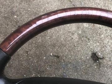 BMW 5 E39 VOLANT Z ULOŽENÍ DŘEVĚNÁ