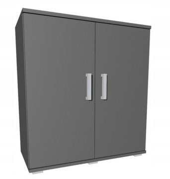 Szafka komoda do sypialni F-ANTRACYT 80 cm EMI 2D