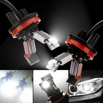 2 СВЕТОДИОДНЫЕ ЛАМПЫ ANGEL EYES H8 10 Вт ДЛЯ BMW E82 E90 E91