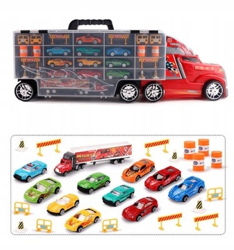 Грузовик Автоэвакуатор Пружинные рессоры с METAL LAUNCHER Transporter на Hot Wheels