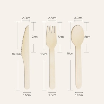 Ложка в стиле Деревянные столовые ложки одноразовые
