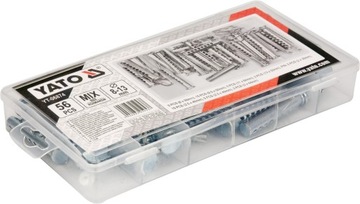 Шплинты и штифты - набор из 56 штук YATO