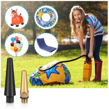 НАБОР НАКОНЕЧНИКОВ-АДАПТЕРОВ ДЛЯ ВЕЛОСИПЕДНОГО НАСОСА, ШИННЫХ КЛАПАНОВ, 21 ШТ.