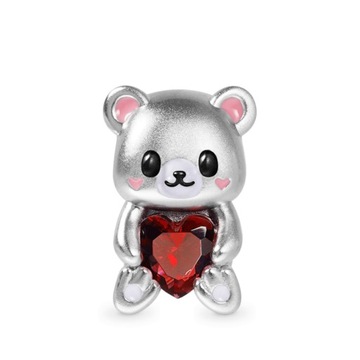 GNOCE - Charms Cute Bear Embraces Heart