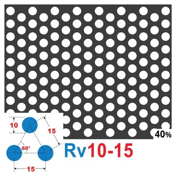 ПЕРФОРИРОВАННЫЙ ЛИСТ 200 x 200 Rv 10 - 15 КОЛЕСА 2