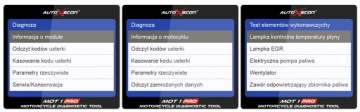 ДИАГНОСТИЧЕСКИЙ ТЕСТЕР МОТОРОВ PIAGGIO MOT1Pro+АДАПТЕРЫ ПОЛЬСКИЙ ЯЗЫК!