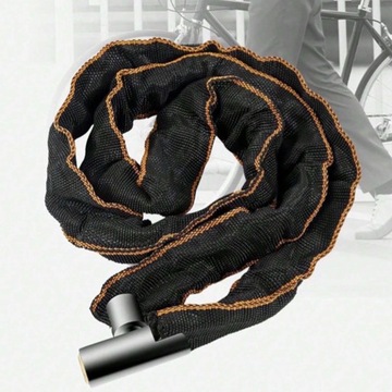 ВЕЛОСИПЕДНЫЙ ЗАМОК ДЛЯ ВЕЛОСИПЕДА МОТОКУТЕРА ВЕЛОСИПЕДНЫЙ ЗАМОК ЗАКАЛЕННАЯ ЦЕПЬ