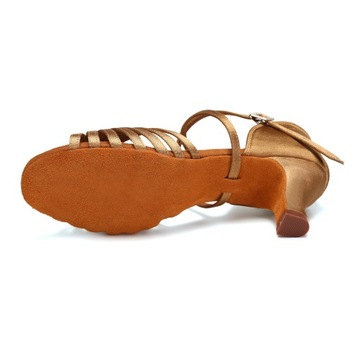 Танцевальная обувь танцевать удобное латиноамериканское обнаженное 5,5 см