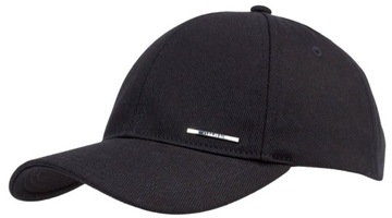 CALVIN KLEIN CZAPKA Z DASZKIEM SNAPBACK BEJSBOLÓWKA CK METAL LOGO