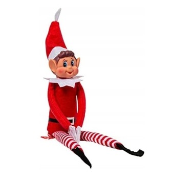 Świąteczny Elf Niegrzeczny Pluszowa Zabawka 30cm