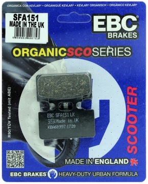 KLOCKI HAMULCOWE EBC SFA151