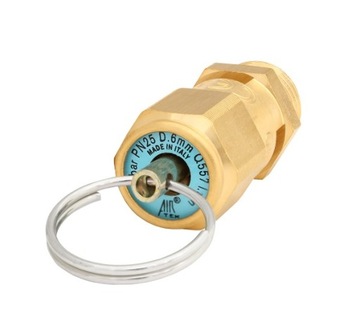 Zawór bezpieczeństwa do sprężarki 2 bary gwint zewnętrzny 1/4