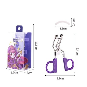 Eyelash Curler Eyelash Curler Tweezers Curved Hand