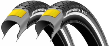 2x MICHELIN PROTEK CROSS 28x1.40 700x35C REFLEX