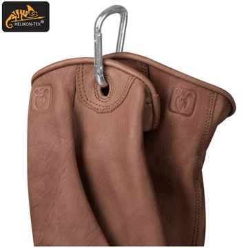 HELIKON LUMBER Кожаные перчатки Коричневые кожаные