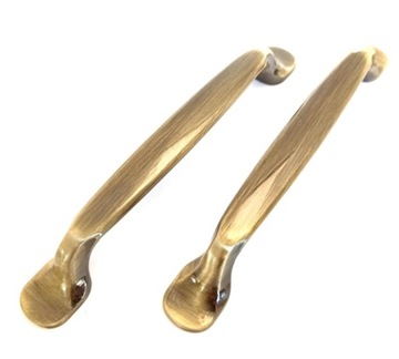 МЕБЕЛЬНАЯ РУЧКА РЕТРО СТАРОЕ ЗОЛОТО 128ММ