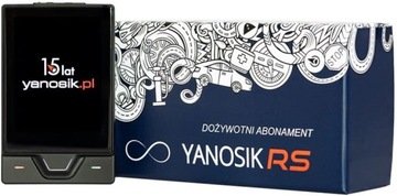 Yanosik RS dla najlepszych Jubileuszowy z dożywotnim abonamentem