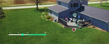 Уличная вращающаяся солнечная камера Wi-Fi, 5 Мп, 64 ГБ