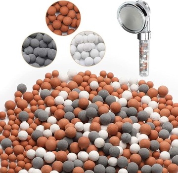 WKŁAD KULKI FILTRUJĄCE FILTR DO SŁUCHAWKI PRYSZNICOWEJ WODY