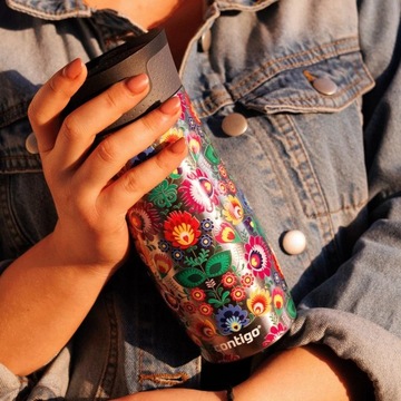 WEST LOOP 2.0 Термокружка Folklore для кофе 470 мл Contigo