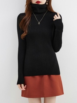 Turtleneck Sweater 100% Merino Wool Sweater Women'