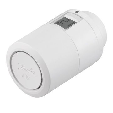 Głowica termostatyczna RA click Danfoss ALLY radio Zigbee; 4 adaptery