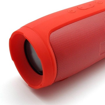 Bezprzewodowy głośnik Bluetooth - Czerwony