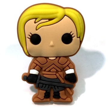Przypinka broszka gumowa GRAO TRON GAME OF THRONES