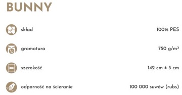 Ткань мех кролика, мишка Зайка 203.01