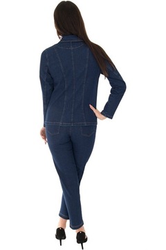 ŻAKIET MARYNARKA DŻINSOWA JEANS (38-54) r.44