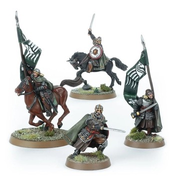 THE LORD OF THE RINGS Mounted Rohan Command / Middle-Earth