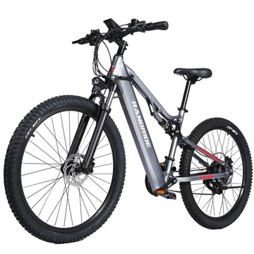 Rower elektryczny Randride YG90 szary 1000W Hydrauliczny hamulec tarczowy eMTB 2024
