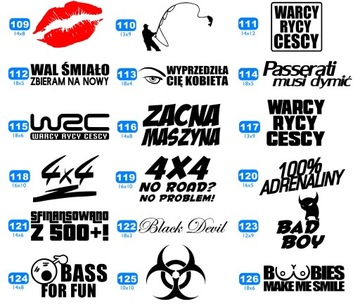 ЗАБАВНЫЕ НАКЛЕЙКИ НА СТЕКЛА АВТОМОБИЛЯ - ПОДХОДЯТ ДЛЯ ЛЮБОГО АВТОМОБИЛЯ, НАДЕЖНО ИЗГОТОВЛЕНЫ